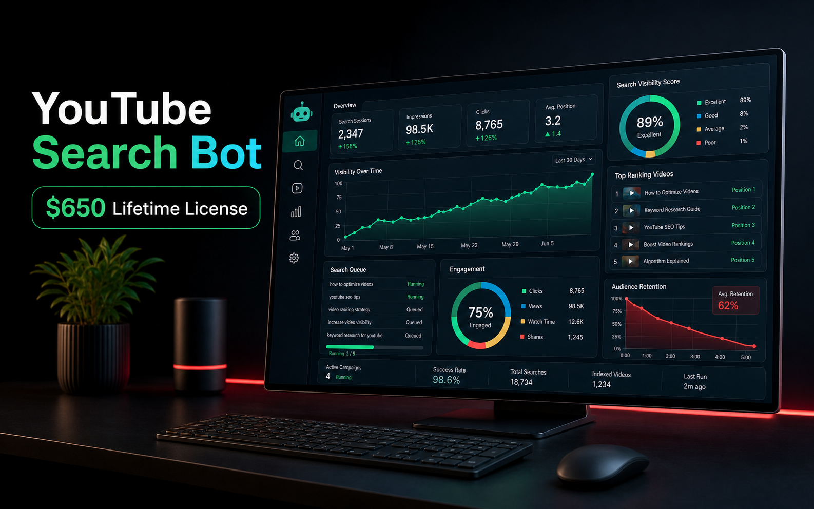 YouTube Search Bot